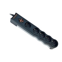 Tunçmatik TSK6136 Powersurge 5'Li 1050 Joule Siyah 1.5 Mt. Akım Koruyucu Priz - 1